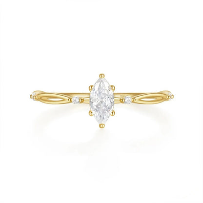 Jade - Klassischer Stein Ring