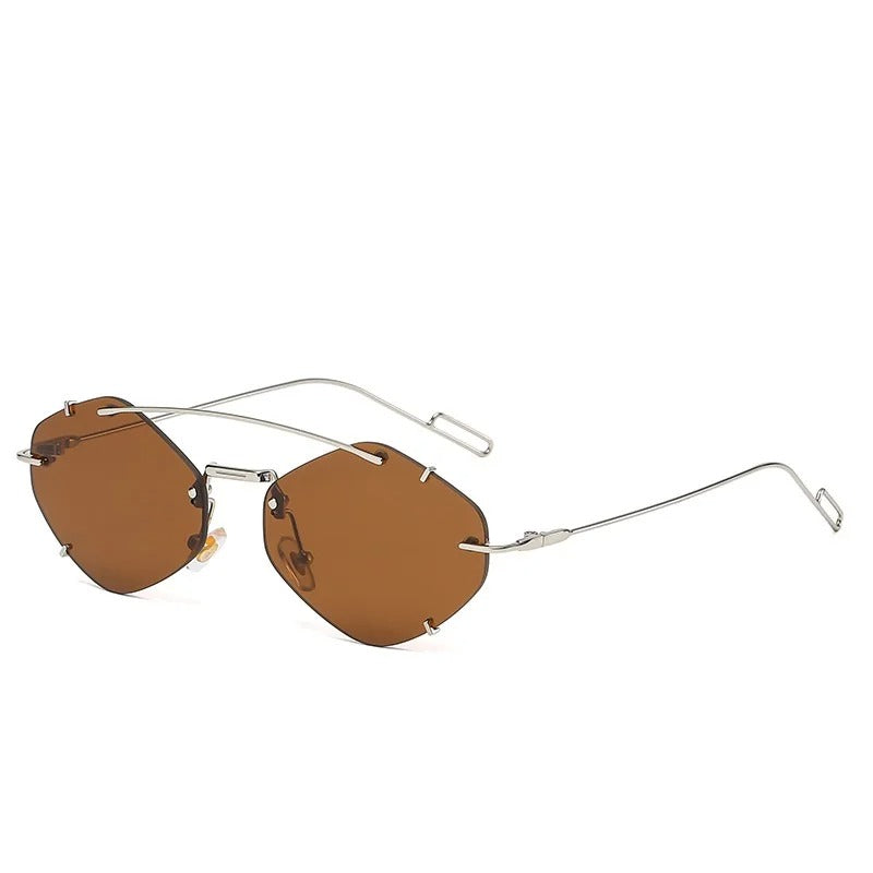 Milou - Diamant-Randlose Sonnenbrille