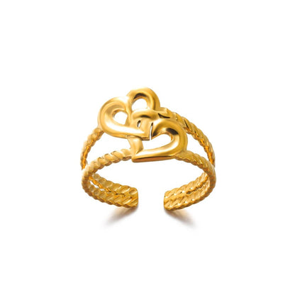 Nala- Breiter Ring aus Edelstahl