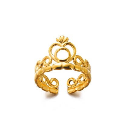 Nala- Breiter Ring aus Edelstahl