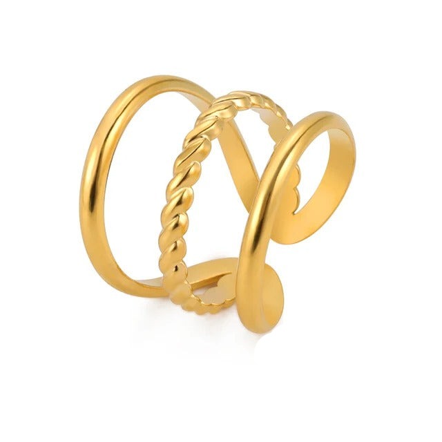 Addison- Verstellbarer Frauen Fingerring