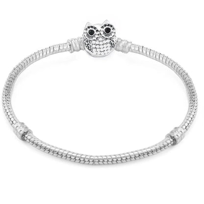 Edith - Schlangenketten Charme Armband