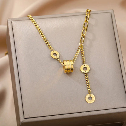 Athea - Zweistufige Modische Halskette