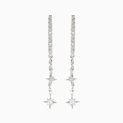 Leslie - Glamouröse CK-Reifen-Ohrringe