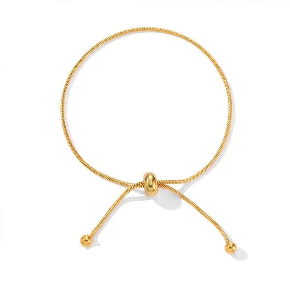 Magnolia - Verstellbares Edelstahlarmband