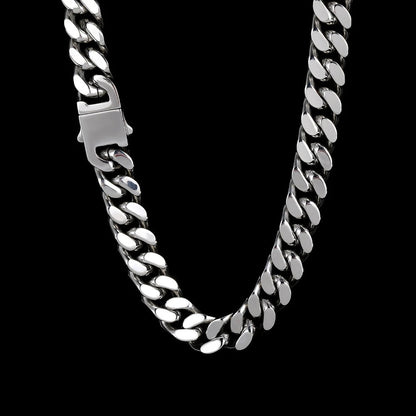 Clyde - Herren Curb Cuban Link Kette Halskette