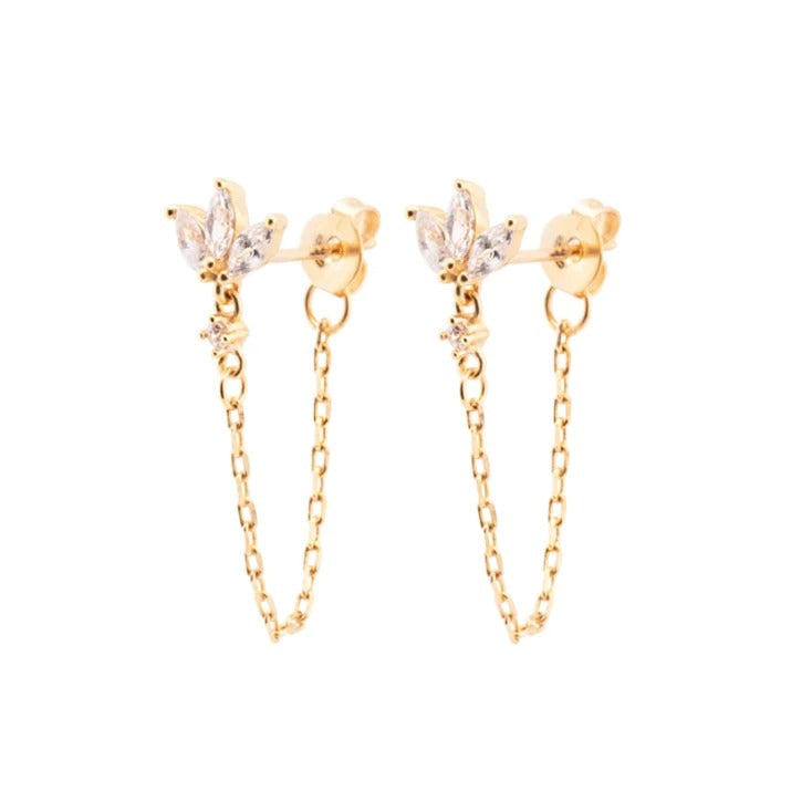 Onessa - Quaste Timeless Zirkonia-Ohrringe