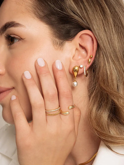 Wrap Ring Gold 52mm - Dorose | Wasserfester Schmuck, 18K vergoldet