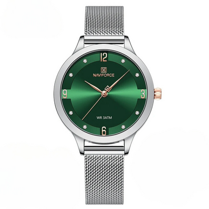 Mariam - Edelstahl Mesh Uhr