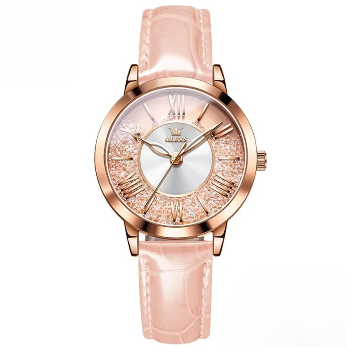 Felicity - Freizeituhr mit Lederarmband