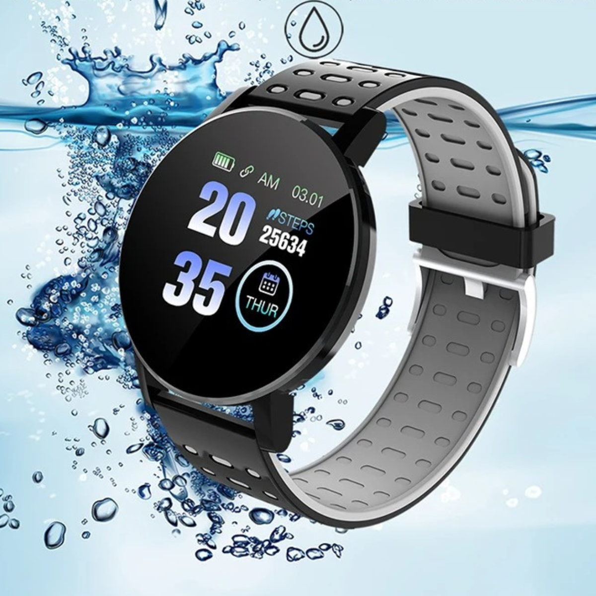 Edward - Fitness Smartwatch für Männer