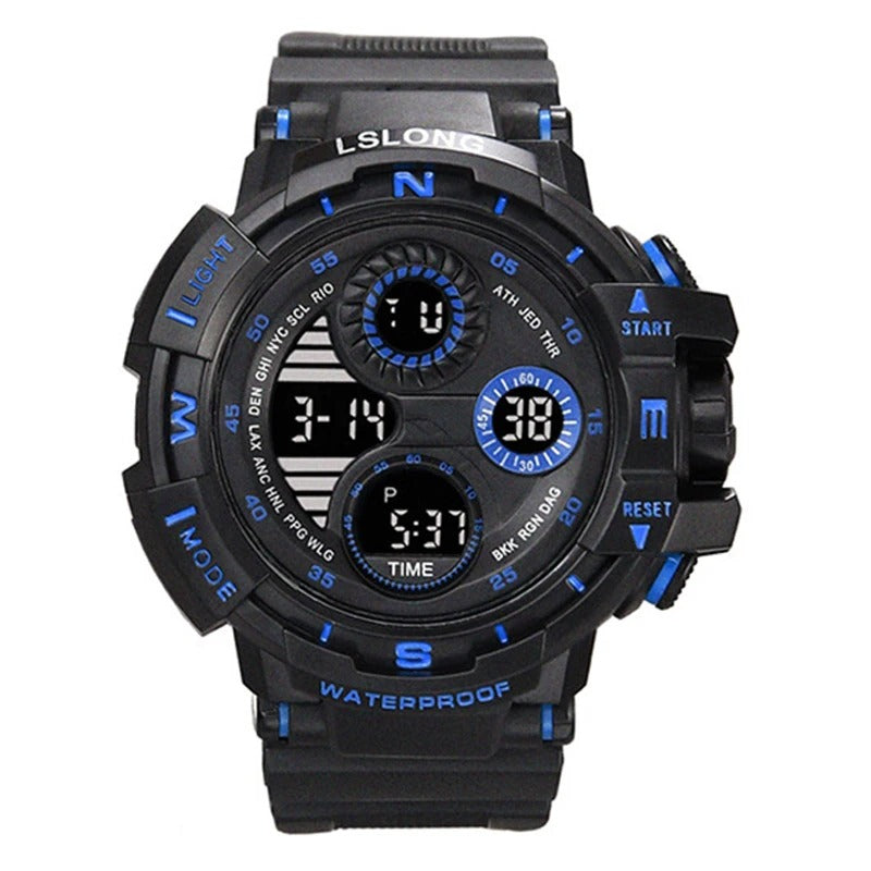 Teun - Digital Waterproof Herrenuhr