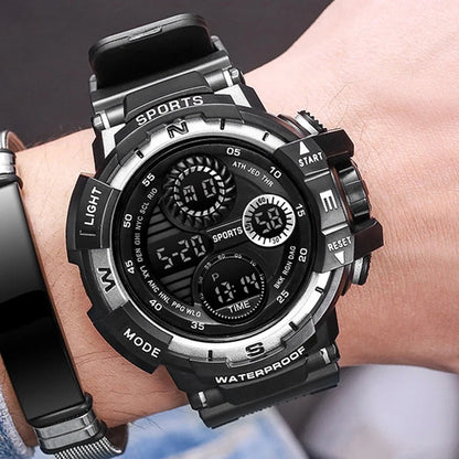 Teun - Digital Waterproof Herrenuhr