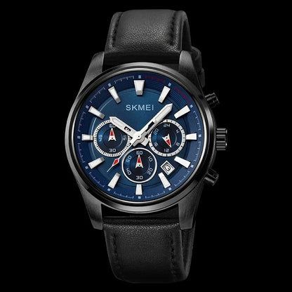 Lincoln - Casual Uhr mit echtem Lederarmband