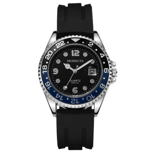 Micheal - Luminous Lässige Silikonuhr