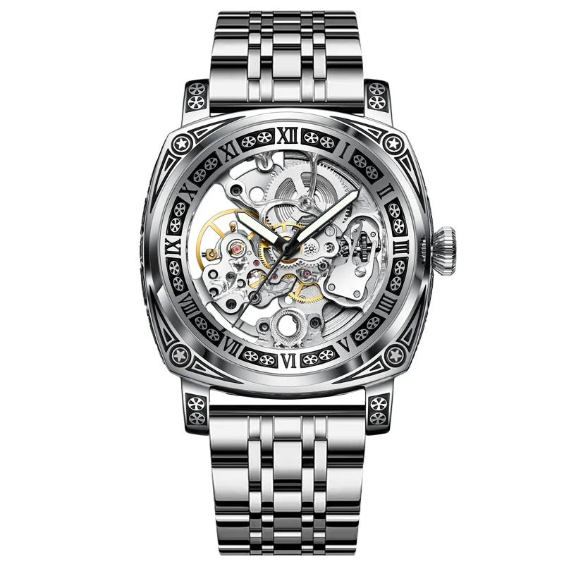 Torin Luxury Edelstahl Herrenuhr