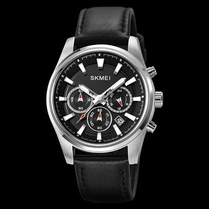 Lincoln - Casual Uhr mit echtem Lederarmband