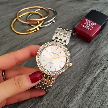Ava - Luxury Quartz Uhr für Frauen