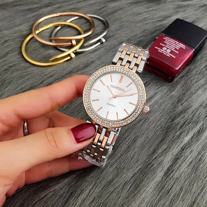 Ava - Luxury Quartz Uhr für Frauen