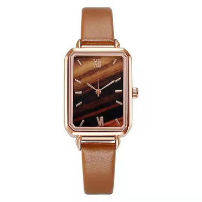 Daisy - Leder Mesh Uhr für Frauen